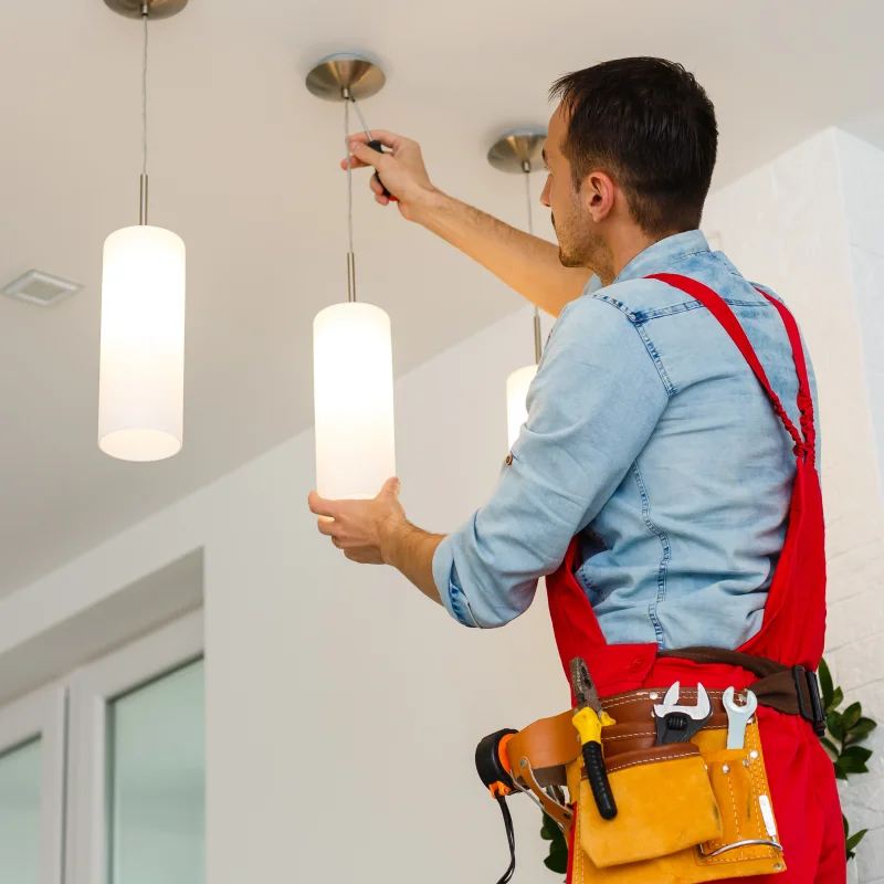 completed electrical installlation